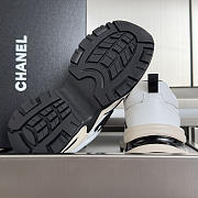 Okify CC 26C White And Black Women Sneakers 3.5cm - 4