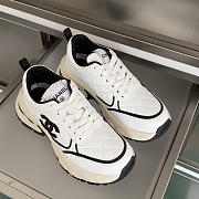 Okify CC 26C White And Black Women Sneakers 3.5cm - 3