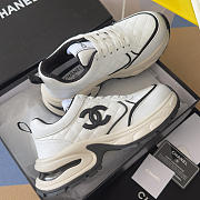 Okify CC 26C White And Black Women Sneakers 3.5cm - 2