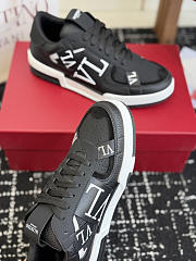 Okify Valentino 2025 Black Men Sneakers  - 6