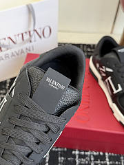 Okify Valentino 2025 Black Men Sneakers  - 5