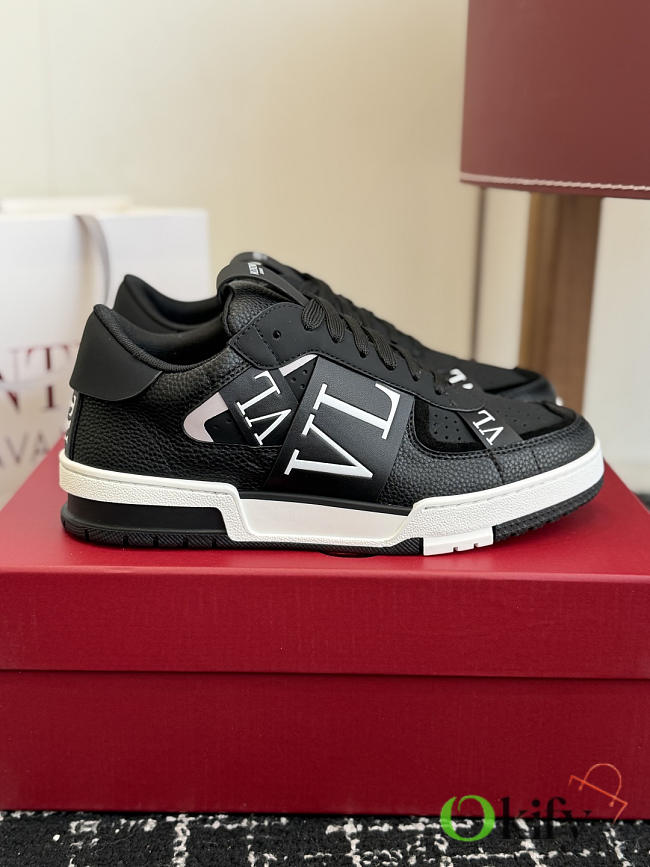 Okify Valentino 2025 Black Men Sneakers  - 1