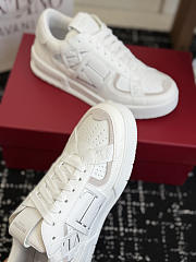 Okify Valentino 2025 White Men Sneakers 27273 - 4