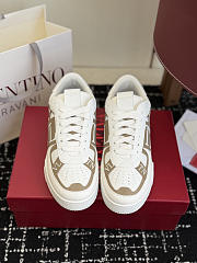 Okify Valentino 2025 Brown Men Sneakers  - 2