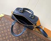 Okify Louis Vuitton Speedy Bag Dark Blue 20x13x12cm - 2