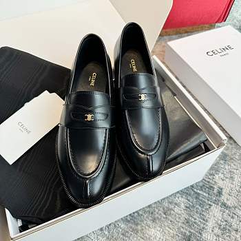 Okify Celine Black Loafers 