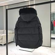 Okify Moose Knuckles Black Trim 3Q Down Jacket  - 5