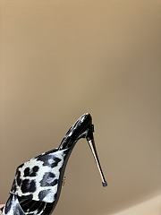 Okify Dolce & Gabbana White Silk Open-toe Mule Heels 10cm  - 2