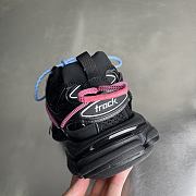 Okify Balenciaga Track Trail Blue And Pink Lace Sneakers  - 6