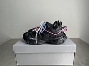 Okify Balenciaga Track Trail Blue And Pink Lace Sneakers  - 1
