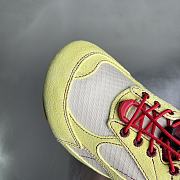 Okify Bottega Veneta Orbit Flash Yellow Suede Sneakers  - 6