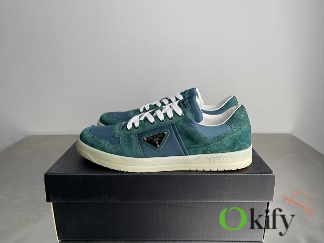 Okify Prada Downtown Blue Men Sneakers  - 1