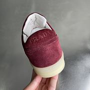 Okify Prada Downtown Red Men Sneakers  - 4