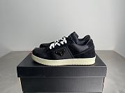 Okify Prada Downtown Black Men Sneakers  - 1