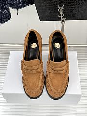 Okify YSL Brown Suede High Heels 10.5cm - 2
