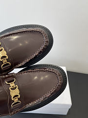 Okify Celine Brown Women Loafers - 2