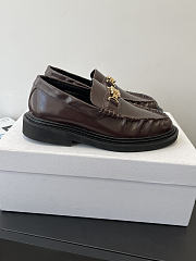 Okify Celine Brown Women Loafers - 6