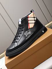 Okify Burberry Black Men Sneakers  - 3
