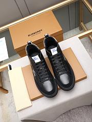 Okify Burberry Black Men Sneakers  - 5