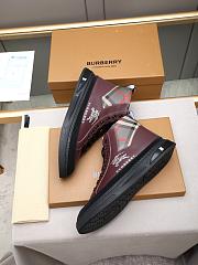 Okify Burberry Brown Men Sneakers  - 2