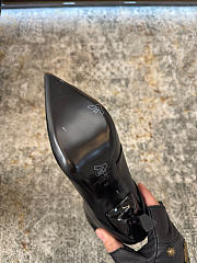 Okify Balmain Black Boots 9.5cm - 2