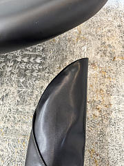 Okify Balmain Black Boots 9.5cm - 4