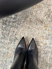 Okify Balmain Black Boots 9.5cm - 5