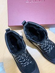 Okify Bally Maudo Wool Black Men Sneakers - 2