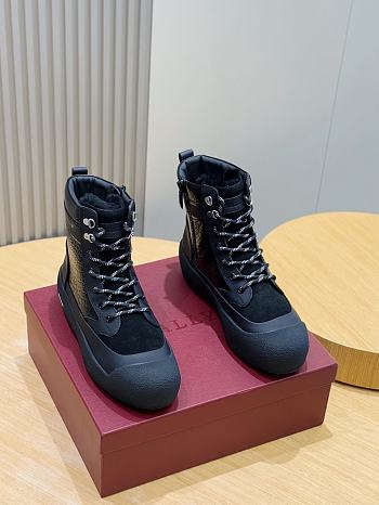 Okify Bally Maudo Wool Black Men Sneakers