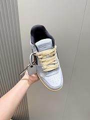 Okify Off White Blue Sneakers Unisex - 3