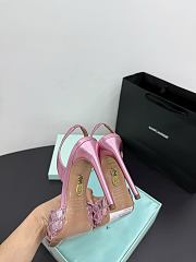 Okify Aquazzura Bling Bling Sequin Pink High Heels 10.5cm-Taylor Swift - 2