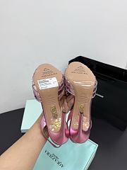 Okify Aquazzura Bling Bling Sequin Pink High Heels 10.5cm-Taylor Swift - 4