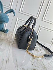  Okify Louis Vuitton Speedy Bandoulière 20 Monogram Black Bag 20.5x13.5x12cm - 5