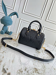  Okify Louis Vuitton Speedy Bandoulière 20 Monogram Black Bag 20.5x13.5x12cm - 3