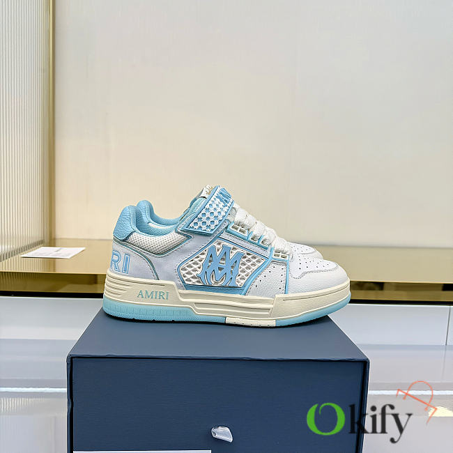Okify Amiri MA Blue Sneakers 4cm - 1