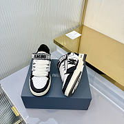 Okify Amiri MA Black And White Sneakers 4cm - 2