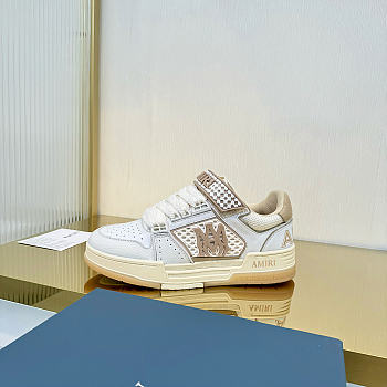 Okify Amiri MA Brown Sneakers 4cm