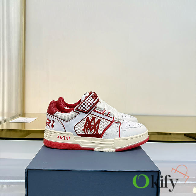 Okify Amiri MA Red Sneakers 4cm - 1