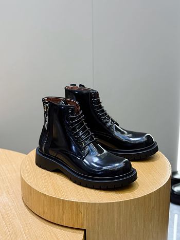 Okify Givenchy Show Black Men Ankle Boots 2