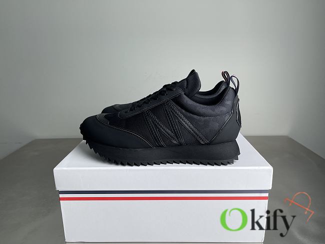 Okify Moncler Pacey Black Men Sneakers  - 1