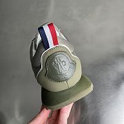 Okify Moncler Pacey Green And White Men Sneakers  - 6
