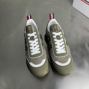 Okify Moncler Pacey Green And White Men Sneakers  - 5