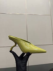 Okify Ferragamo Green High Heels 9.5cm - 3