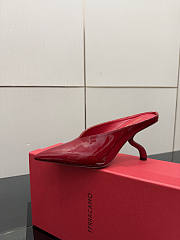 Okify Ferragamo Red High Heels 9.5cm - 4