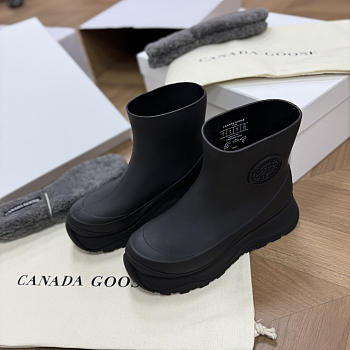 Okify Canada Goose Vancover Black Rain Boots