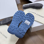 Okify Canada Goose Vancover Blue Rain Boots - 2