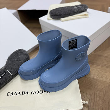 Okify Canada Goose Vancover Blue Rain Boots