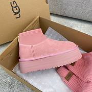 Okify UGG Pink Socks Boots 5cm - 4