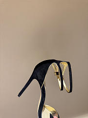 Okify Gianvito Rossi Eiko Stiletto Black High Heels 10.5cm - 4