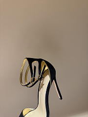 Okify Gianvito Rossi Eiko Stiletto Black High Heels 10.5cm - 6